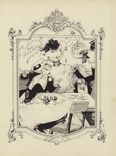 Caricatura de Memorias de un Hielo de Albert Guillaume